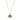 Emerald Blue Eye Candy Necklace